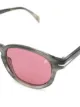 Eyewear by David Beckham DB 1007/S geometric panto sunglasses