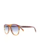 Image 2 of Eyewear by David Beckham aviator havana sunglasses