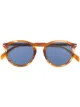 Image 1 of Eyewear by David Beckham tortoise-shell round sunglasses