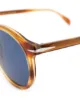 Eyewear by David Beckham tortoise-shell round sunglasses