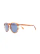 Image 2 of Eyewear by David Beckham tortoise-shell round sunglasses