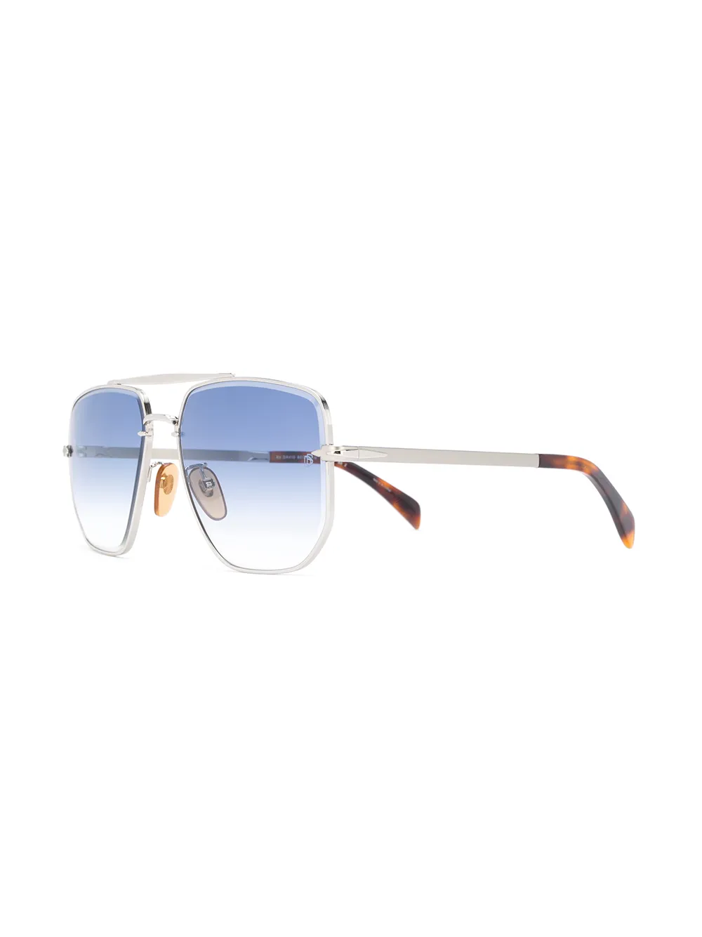 Image 2 of Eyewear by David Beckham square-frame sunglasses