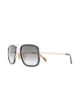 Image 2 of Eyewear by David Beckham square-frame sunglasses
