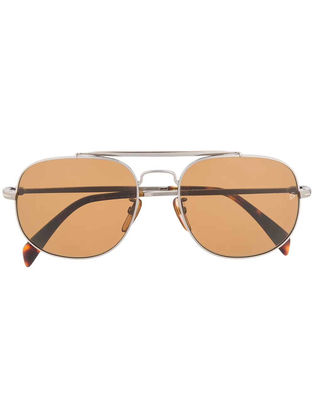 Image 1 of Eyewear by David Beckham square-frame sunglasses
