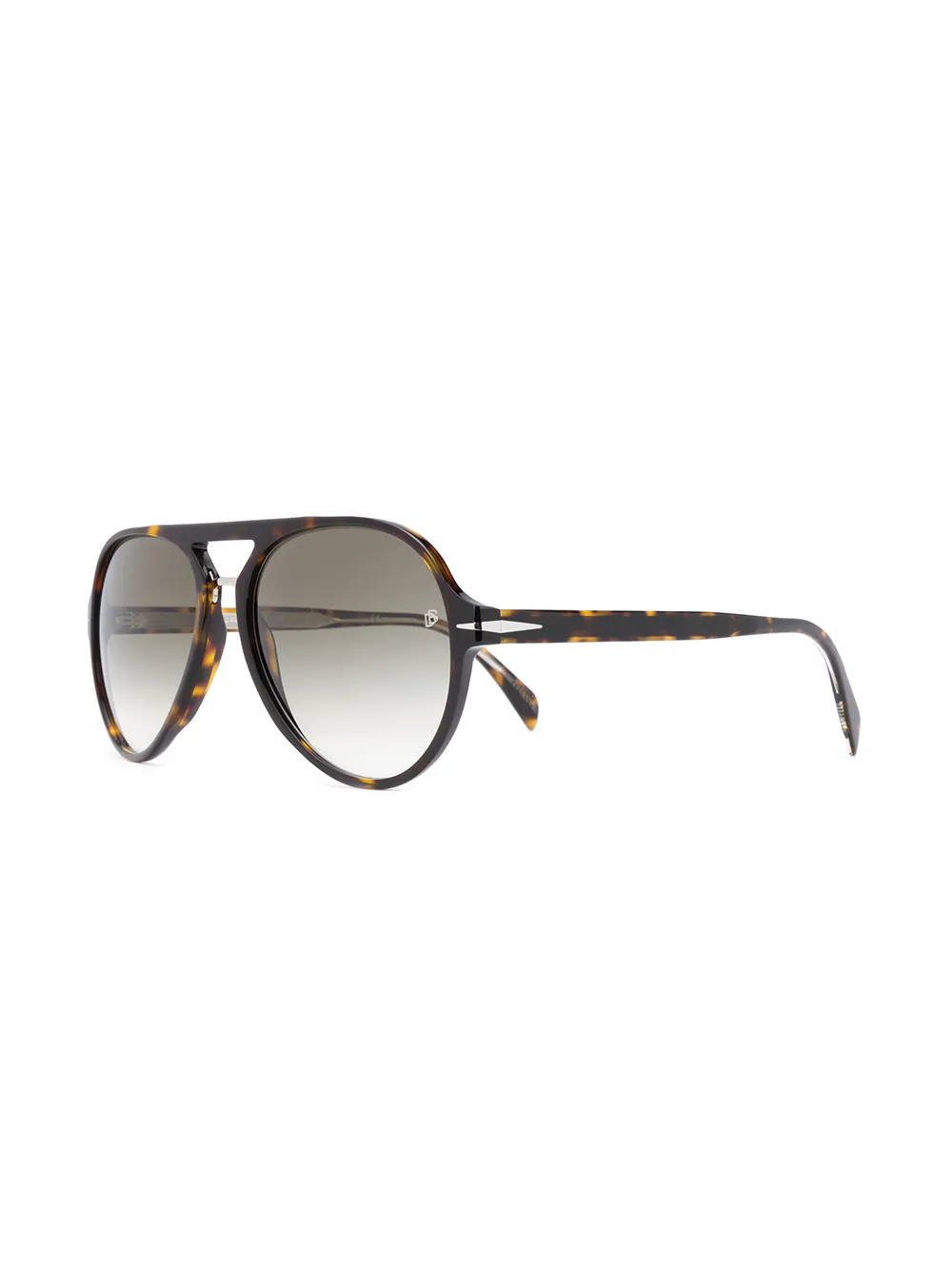 Image 2 of Eyewear by David Beckham round-frame sunglasses