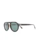 Image 2 of Eyewear by David Beckham tortoiseshell round-frame sunglasses