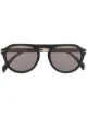 Image 1 of Eyewear by David Beckham DB 7009/S round-frame sunglasses