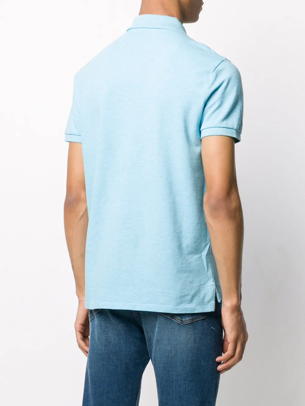 Polo Ralph Lauren Poloshirt met contrasterend logo Blauw