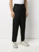 Comme Des Garçons Shirt tapered elastic-waistband trousers