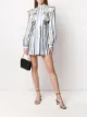 الصورة 2 من Alberta Ferretti بلوزة طويلة بخطوط ميتاليك