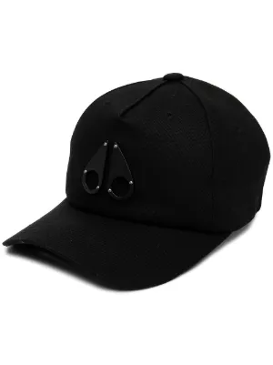 Moose Knuckles logo-plaque baseball cap