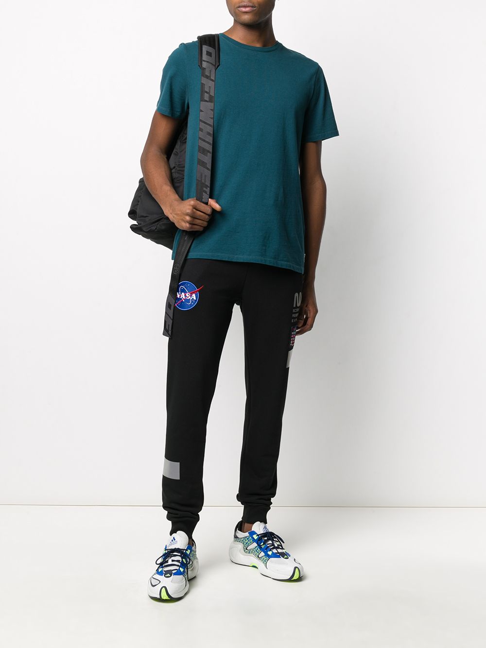 фото Alpha industries зауженные спортивные брюки nasa