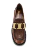 Prada logo woven 45 loafers