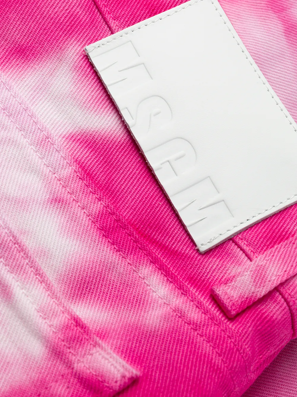MSGM Jeans crop con fantasia tie dye | Image 6
