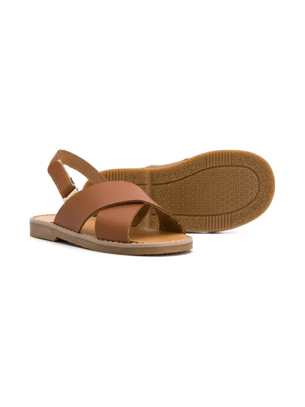 Cross strap best sale flip flops