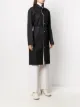 Jil Sander abrigo midi con cinturón