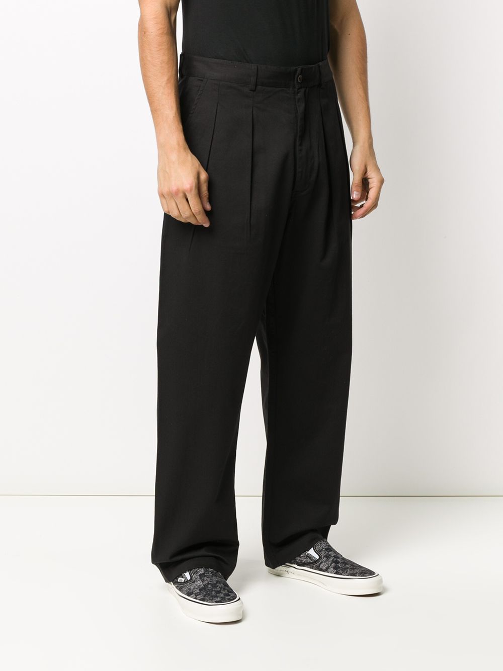 фото Universal works double pleat trousers