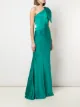 Sachin & Babi Aubrey off-shoulder gown