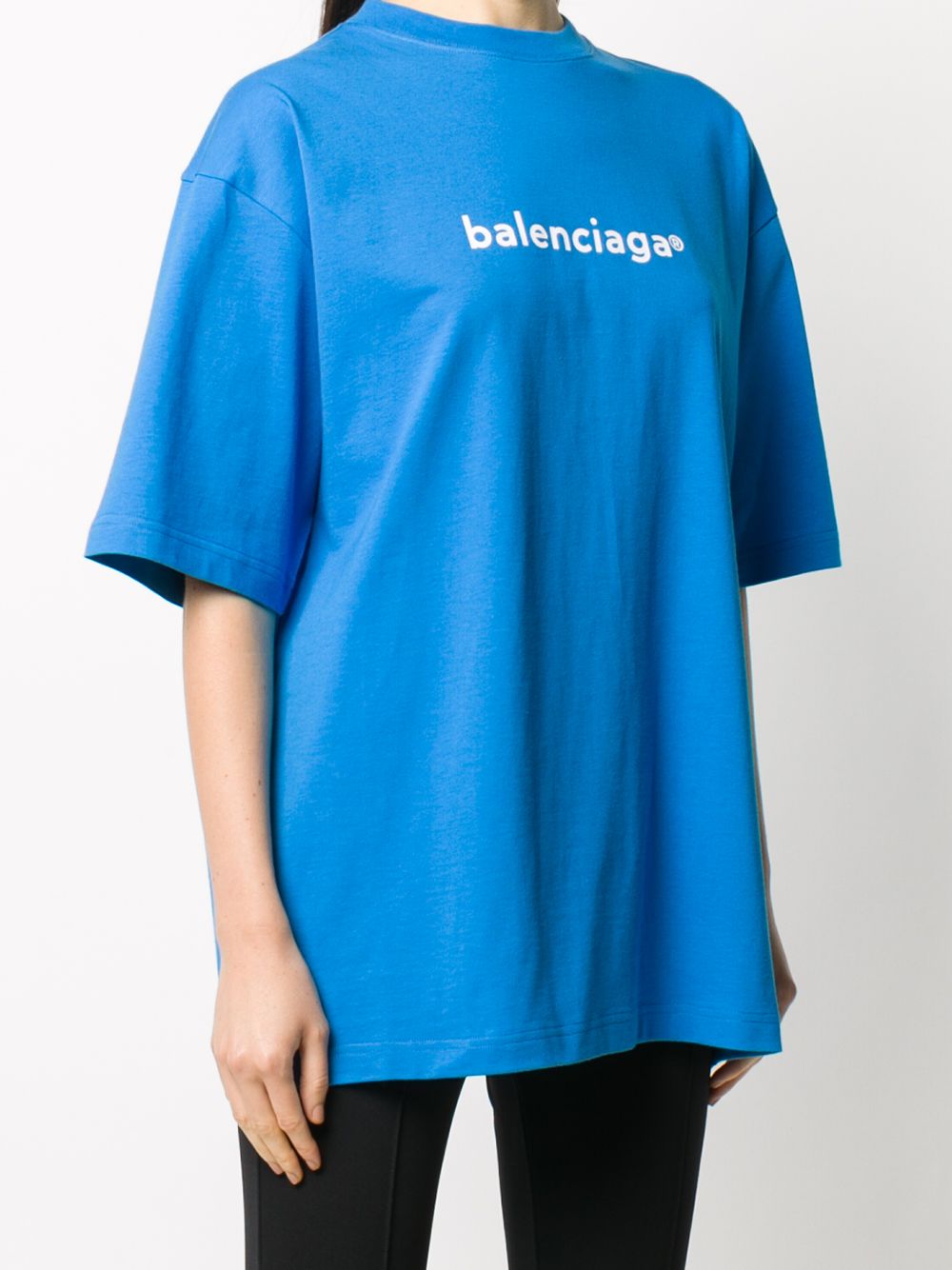 фото Balenciaga футболка свободного кроя