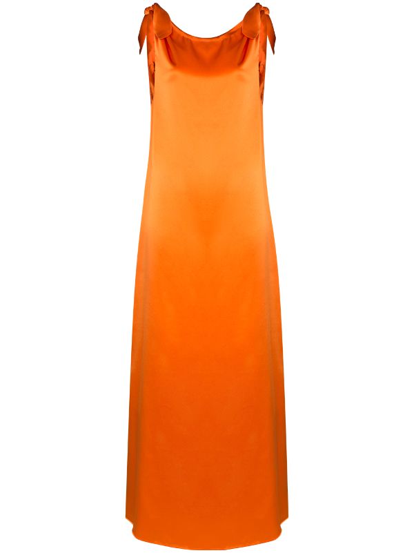 drape maxi dress