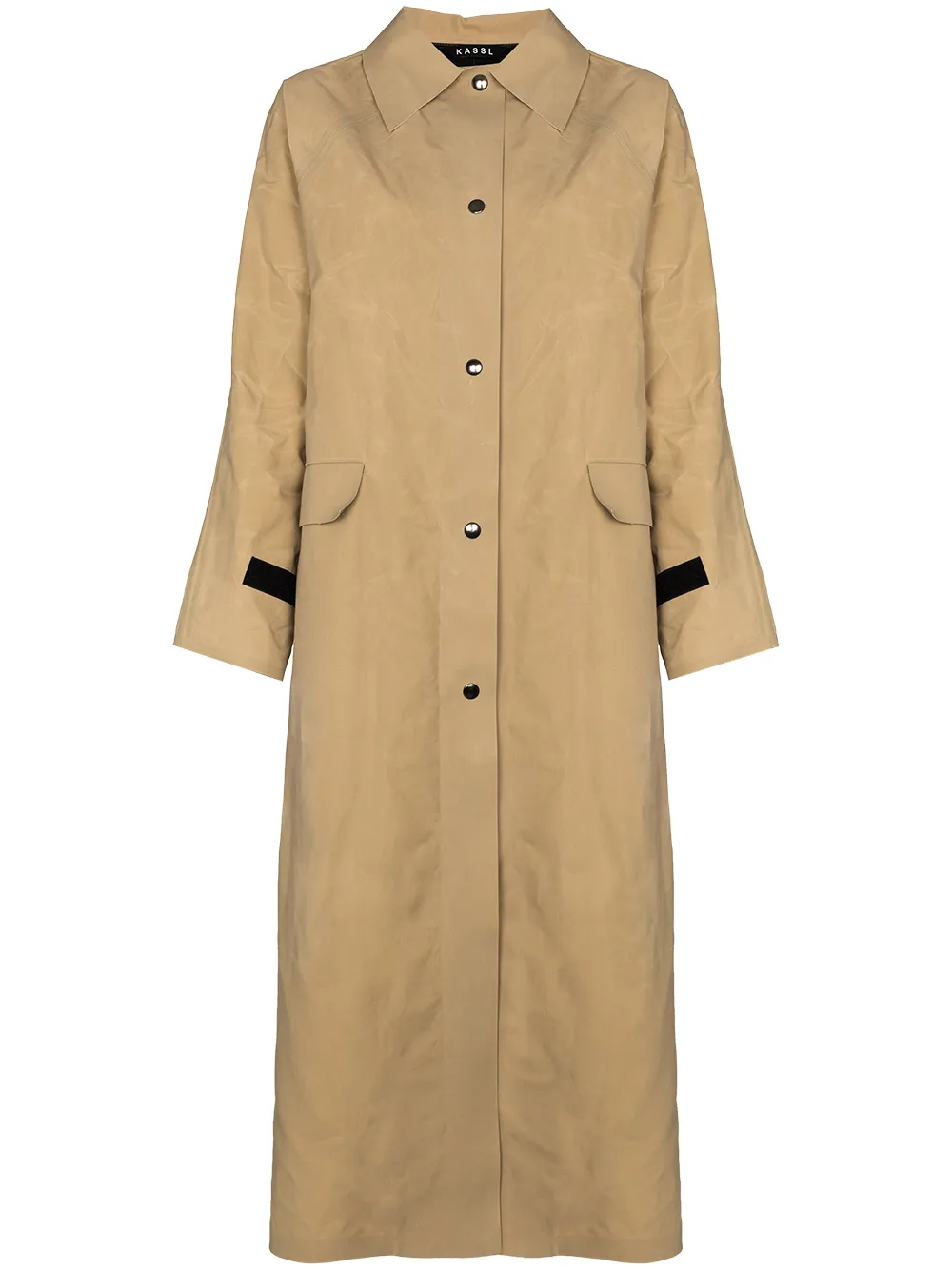 KASSL Editions Original Waxed Trench Coat - Farfetch