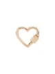 Image 1 of Marla Aaron Baby Heart 14kt gold lock charm