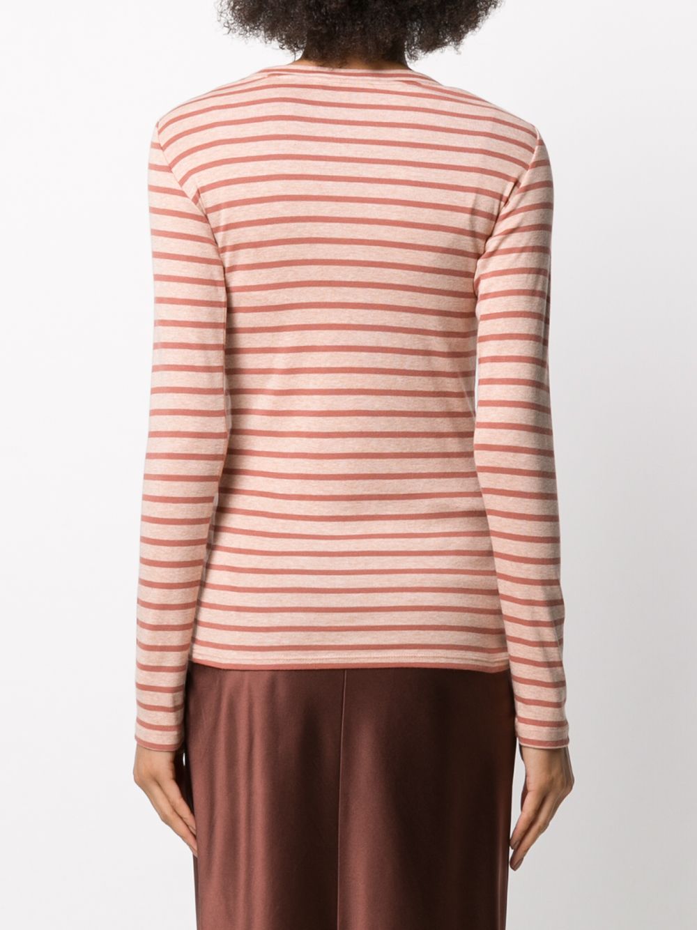 фото Vince striped print top