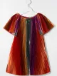 الصورة 2 من Givenchy Kids فستان بألوان متدرجة