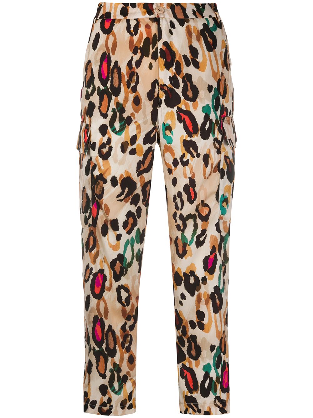 фото Liu jo брюки с леопардовым принтом