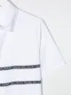 Balmain Kids تيشيرت بأكمام قصيرة وشعار