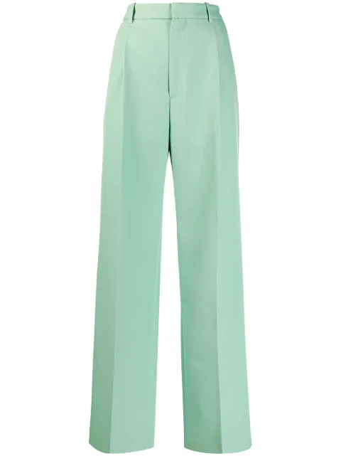 Plan C tailored wide-leg trousers