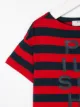Philosophy Di Lorenzo Serafini Kids فستان مخطط بحافة بكرانيش