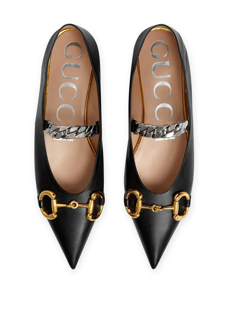 GUCCI HORSEBIT BALLERINA SHOES