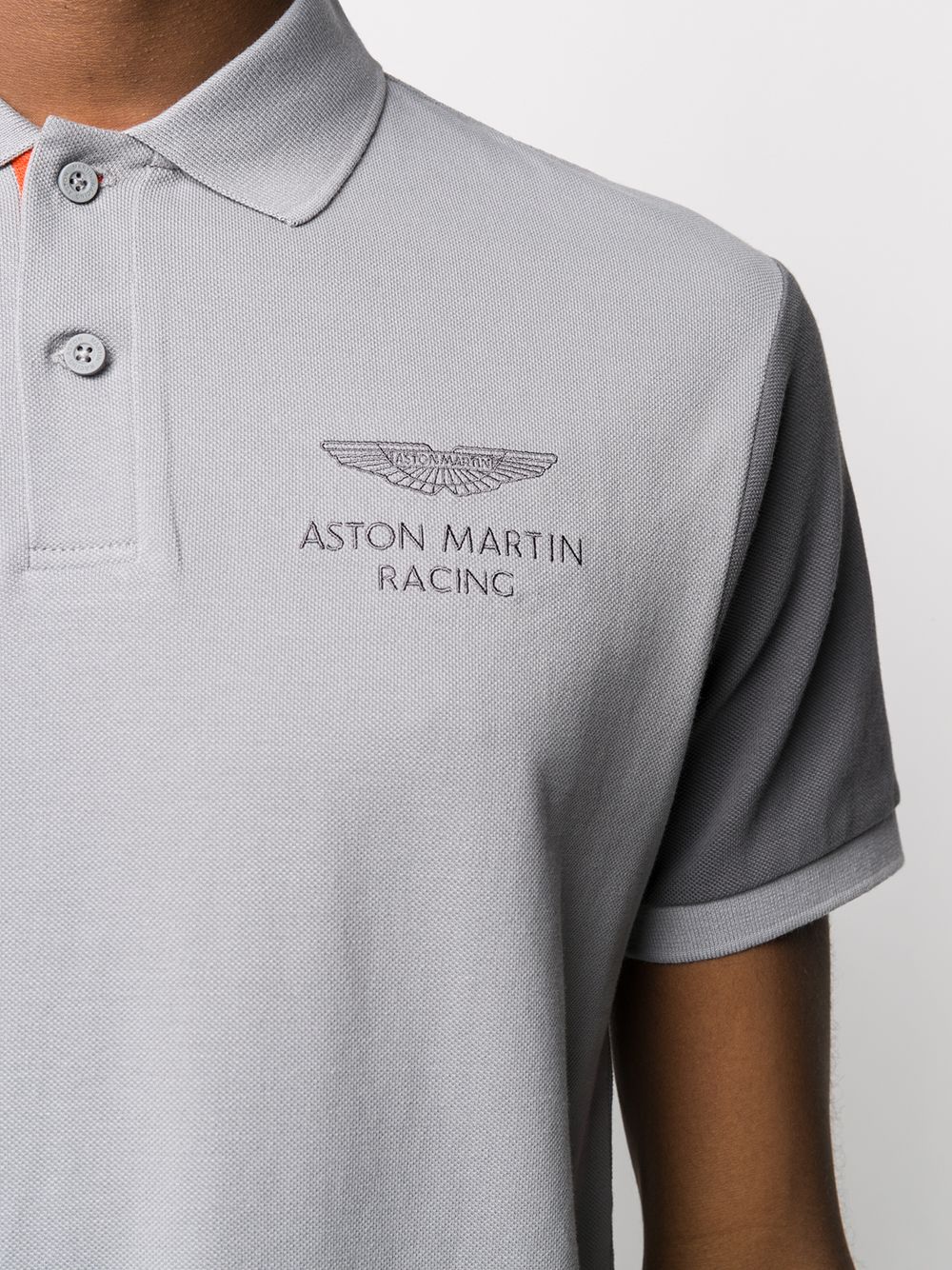 фото Hackett рубашка-поло из коллаборации с aston martin racing