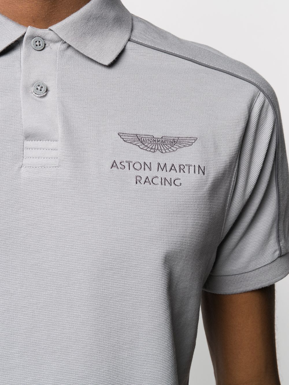 фото Hackett рубашка-поло из коллаборации с aston martin racing