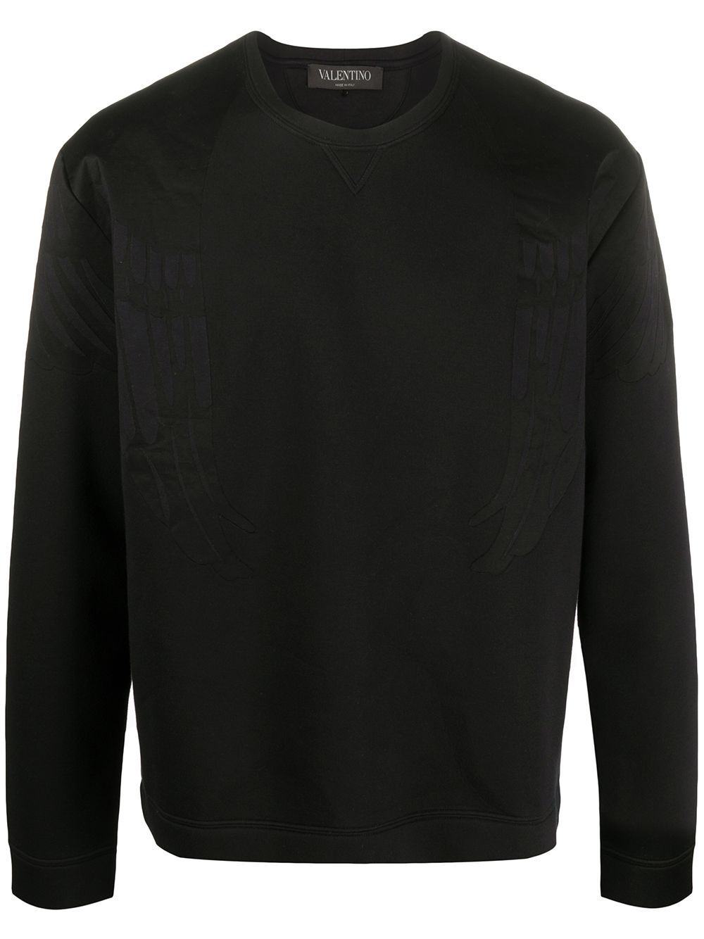 Valentino Garavani Sweater met ronde hals Zwart