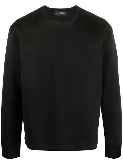Valentino Garavani Rockstud Eagle crewneck sweatshirt