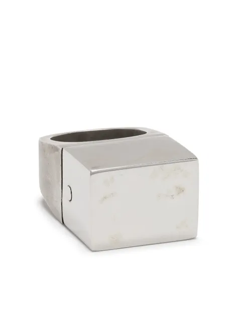 Parts of Four Geo cube-shape ring