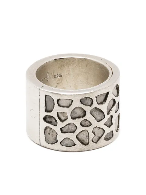 Parts of Four Sisteme mega pavé ring 