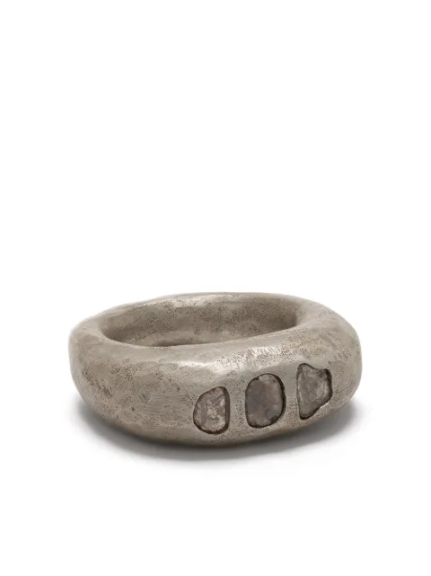 Parts of Four diamond-encrusted ring