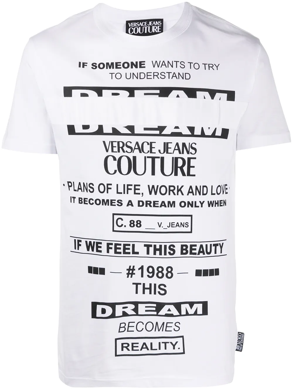 t shirt versace jeans couture