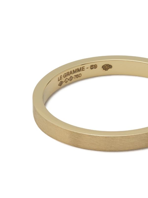 Le Gramme 18kt Yellow Gold 3g Band Ring - Farfetch