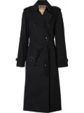 Burberry Waterloo Heritage double-breasted trench coat - Black