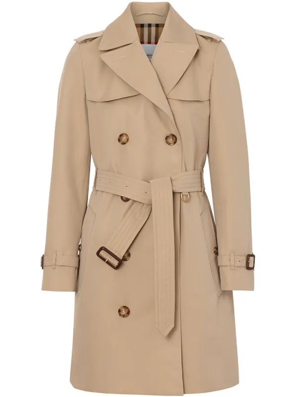 Shop Burberry The Short Islington trench coat with Express Delivery -  FARFETCH