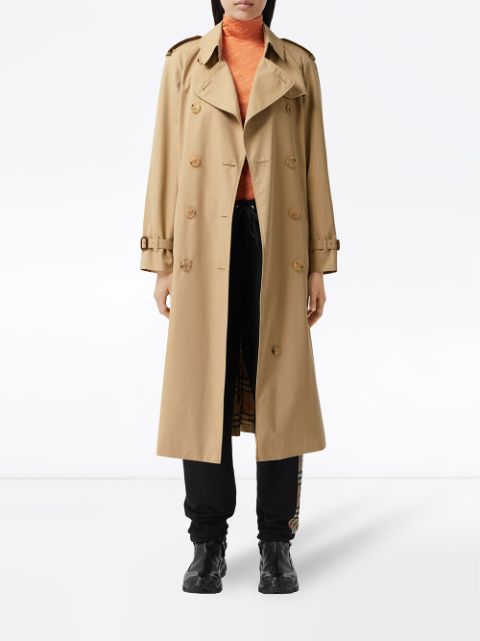 Shop Burberry The Waterloo Heritage trench coat with Express Delivery ...