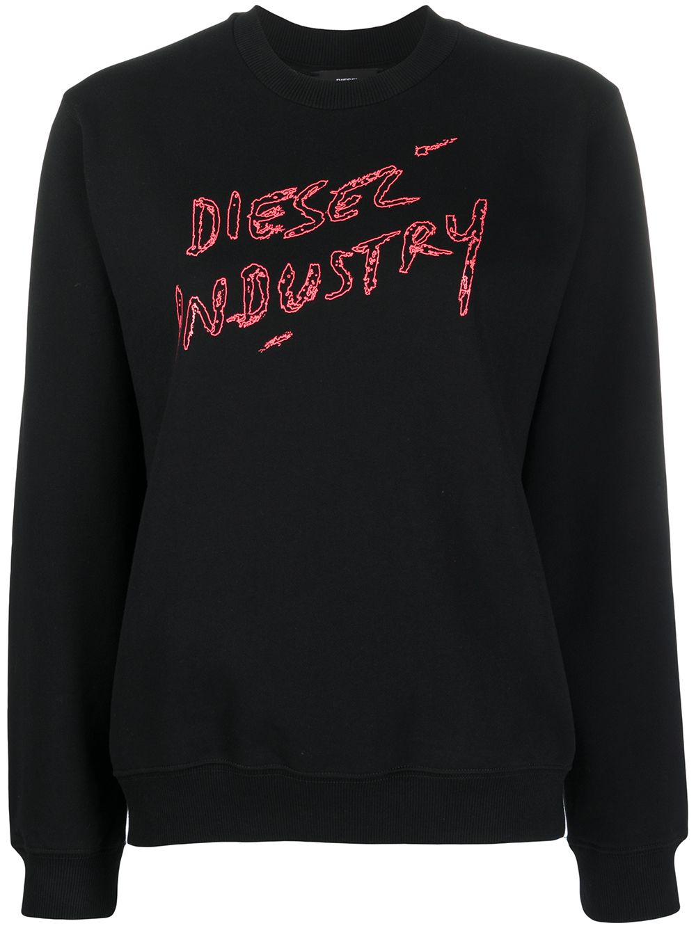 Diesel 'f-ang-s3' Sweatshirt In Black