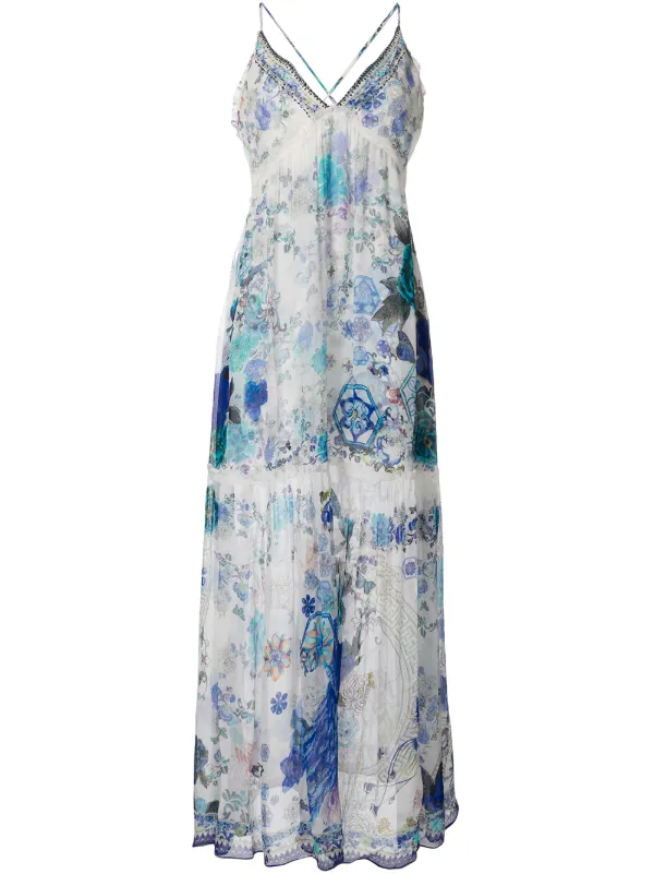 white camilla dress
