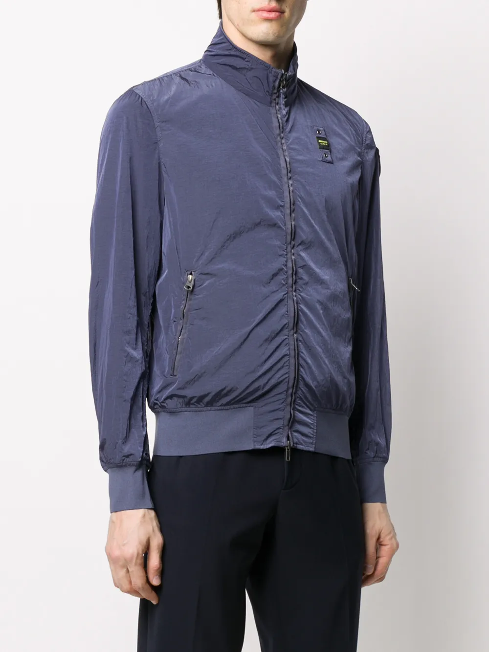  Blauer Lightweight Bomber Jacket - Blue 