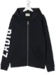 الصورة 1 من Zadig & Voltaire Kids جاكيت بغطاء رأس وشعار الماركة