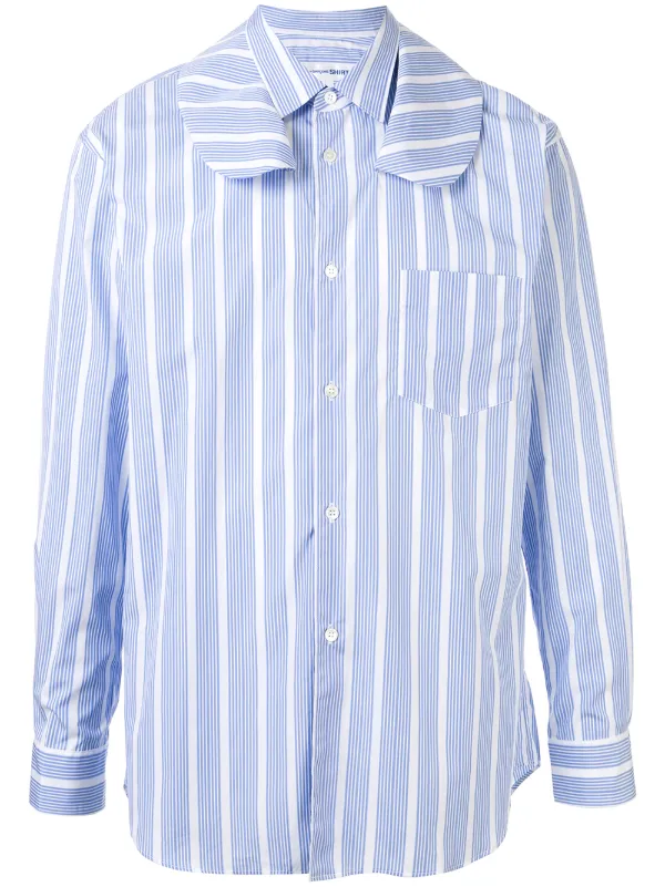 comme des garcons collar shirt